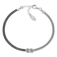 Bracelet Amen Femme Amore in Argent Zircone BRNOAMBNZ16 - BRNOAMBNZ16
